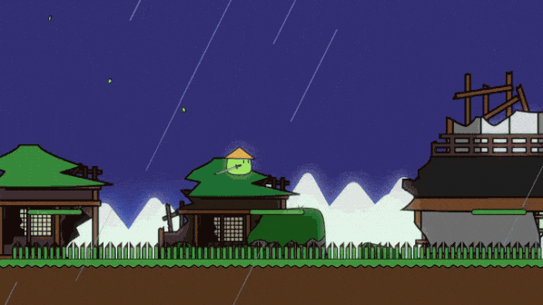 Ryu performing katana combat against enemies in a dark cave